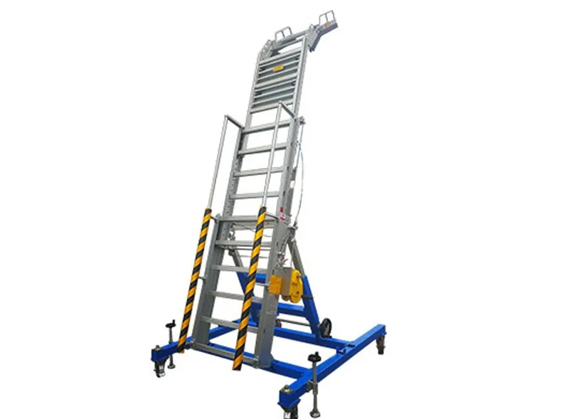 3D view of an engine maintenance stand