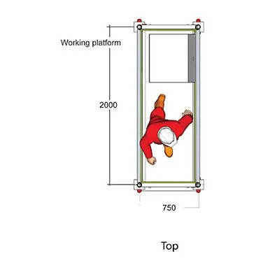Top of the 3.9 m single-width tower build guide