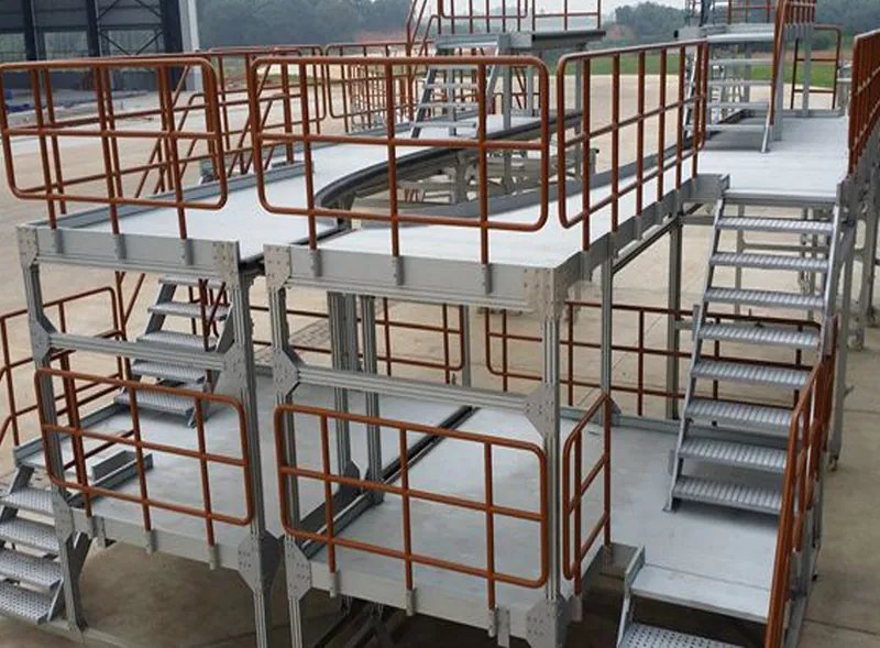 Assembled nose dock frame