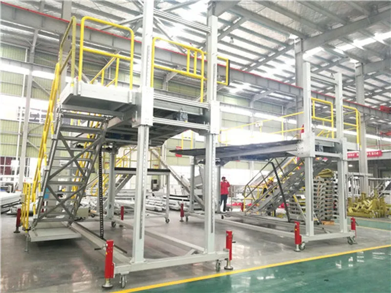 Nose dock platform for A320 and B737