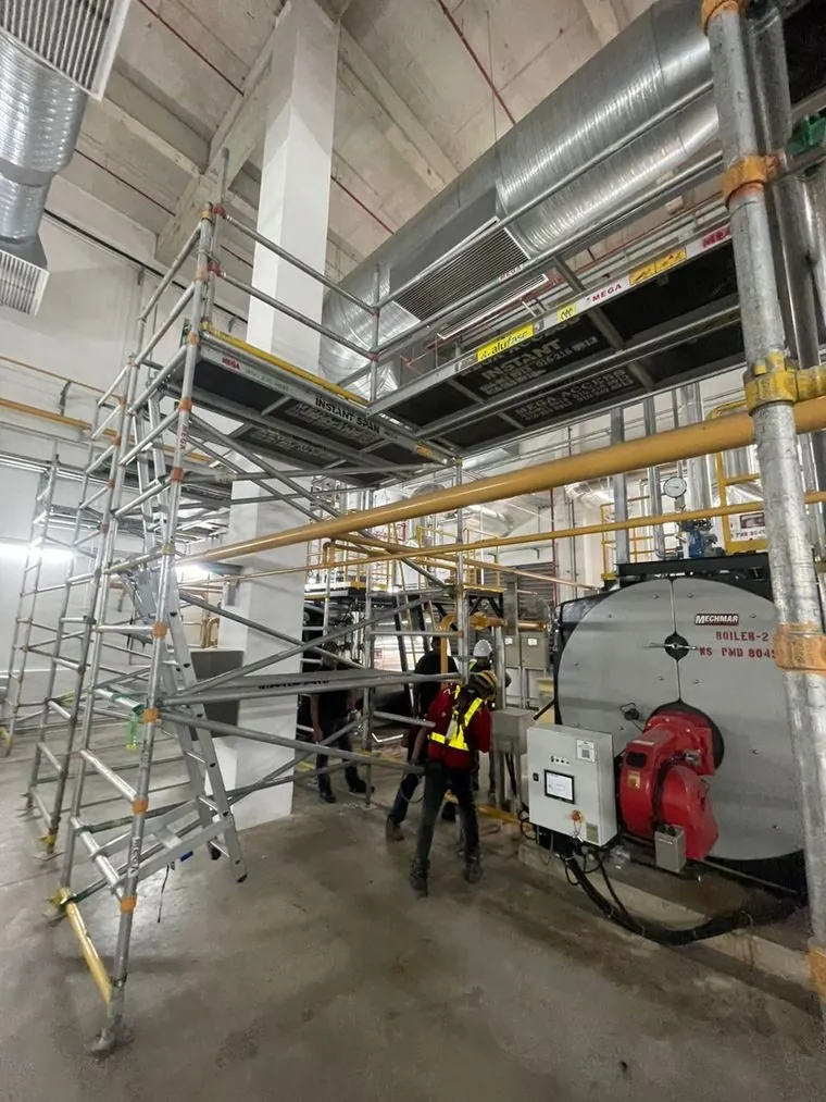 Boiler Scaffolding job photo 6