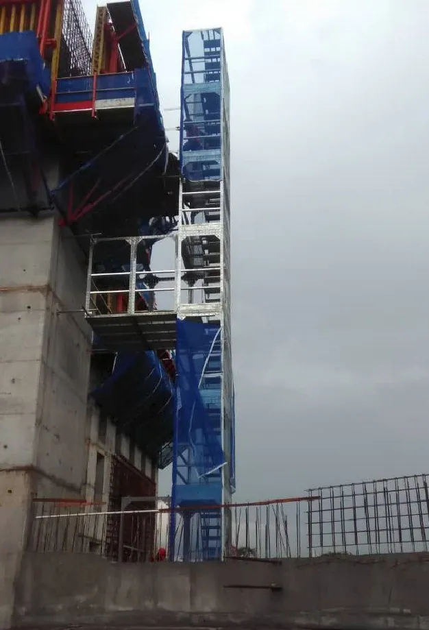 Installed Super Access stair tower